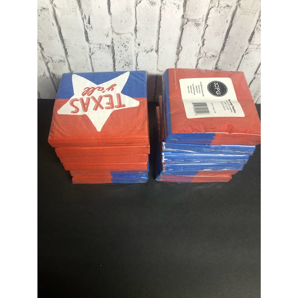 Texas beverage napkins
